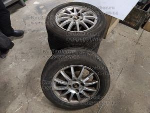 Комплект колес / Литые диски + резина (R15 / 195 / 60)  96406013  (цена за комплект 4шт)  Chevrolet Lacetti Б/У арт. (17536)