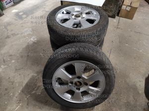Комплект колес / Литые диски + резина (R15 / 195 / 60)  96406013  (цена за комплект 4шт)  Chevrolet Lacetti Б/У арт. (17538)